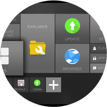 ZIUI Tile Launcher